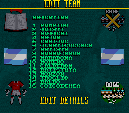 Elite Soccer screenshot 5 for Super Nintendo